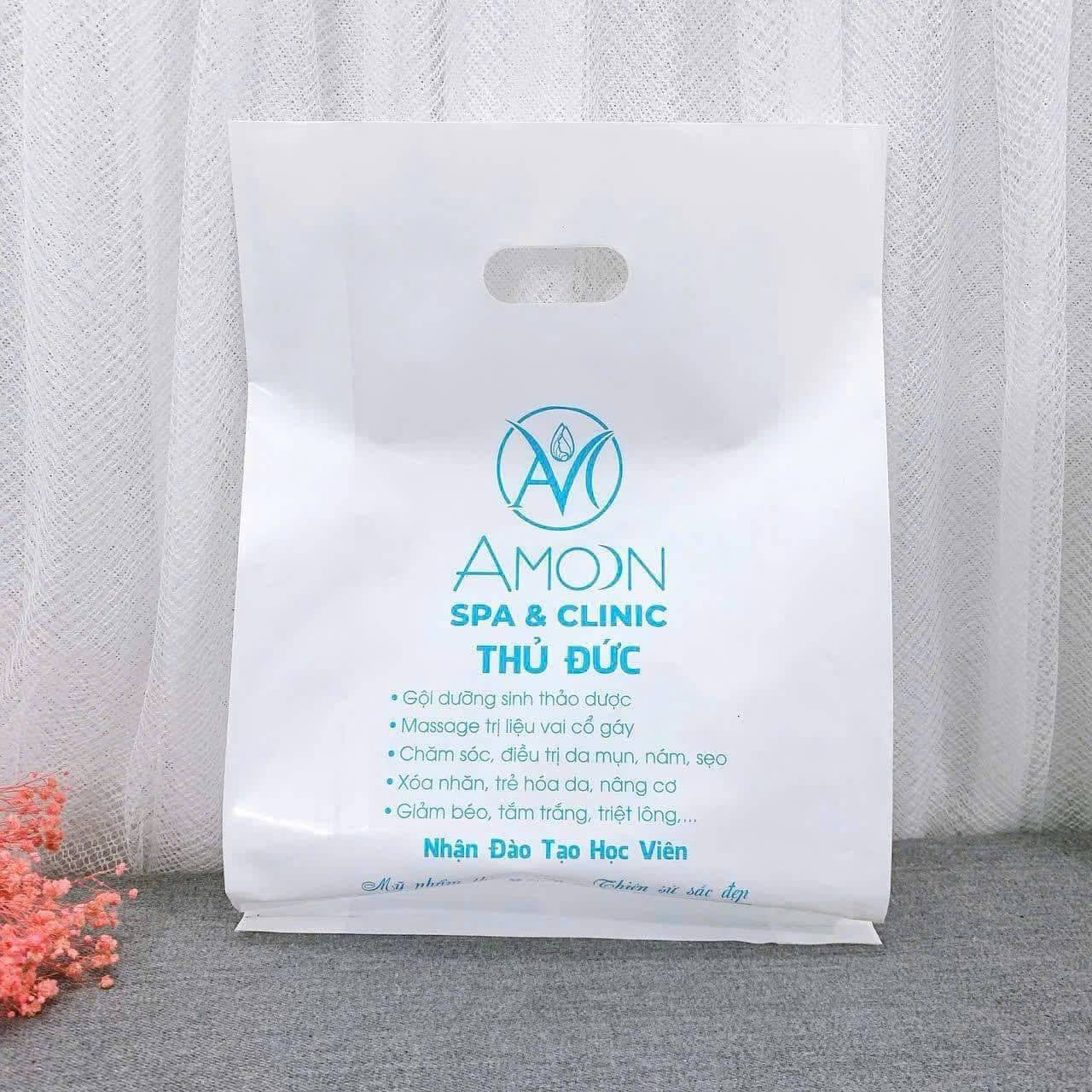 Mẫu thiết kế túi ni lông cho dịch vụ spa, làm đẹp